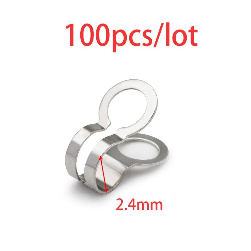 Stainless Steel Ball Chain Big Bead Clasp DIY Necklace Bracelet