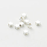 20Pcs Spacer Beads 14K/18K Plated Brass 6mm Flowers Bead DIY Jewelry Making