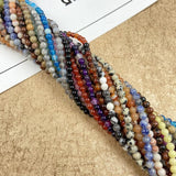 4mm Jade Crystal Loose Beads Natural Gem Round Beads Agate Beads