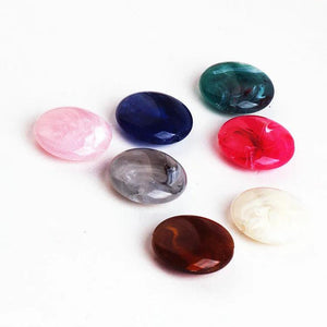 Acrylic Piercing Earrings Bracelet Necklace Disc Pendant Findings