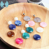 Acrylic Piercing Earrings Bracelet Necklace Disc Pendant Findings