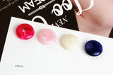 Acrylic Piercing Earrings Bracelet Necklace Disc Pendant Findings