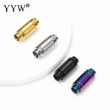 2pcs Stainless Steel Magnetic Clasps 6mm For Leather Cord Bracelet