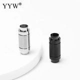 2pcs Stainless Steel Magnetic Clasps 6mm For Leather Cord Bracelet