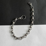Vintage Skull Charm Wallet Chain Punk Jewelry