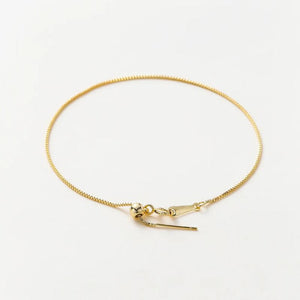 2Pcs Plated Brass Necklace Bracelet Chain DIY Jewelry Making Women