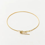 2Pcs Plated Brass Necklace Bracelet Chain DIY Jewelry Making Women