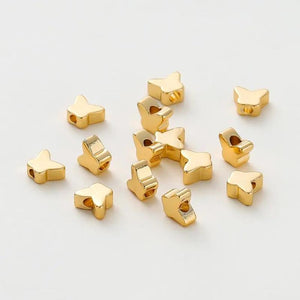 20pcs/lot 5*6mm Butterfly Spacer Beads for DIY Jewelry Bracelet Decorate