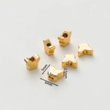 20pcs/lot 5*6mm Butterfly Spacer Beads for DIY Jewelry Bracelet Decorate
