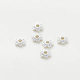 20pcs 14K Plated Leaf Flower Caps for DIY Bracelet Necklace Jewelry Making