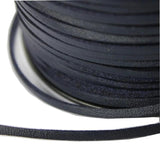 10 Yards 3mm Navy Patent Faux Suede Leather Cord DIY Bracelet Jewelry Making