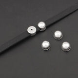 20Pcs Tibetan Silver Spacer Beads DIY 6x2mm For Leather Cord Jewelry
