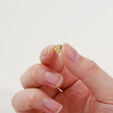 10Pcs 6-8mm Plated Brass Irregular Spacer Beads for DIY Jewelry Making