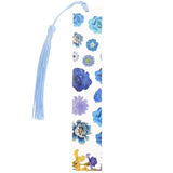 Epoxy Bookmark Tassel Floral Bookmark Portable Dried Flower Bookmark 