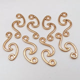 20pcs DIY Jewelry Accessories 30*14mm Alloy/KC S Ring Charms Pendant Settings