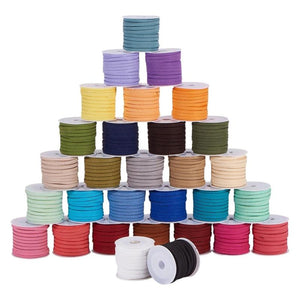 5m Faux Suede Lace Cords for Jewelry Making DIY Bracelet Necklace Crafts