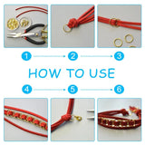5m Faux Suede Lace Cords for Jewelry Making DIY Bracelet Necklace Crafts