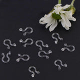 50 PCS Transparent Ear Clip Jewelry Making DIY Component