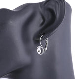 20pcs Stainless Steel 8mm 10mm Cup Pearl Earring Base Setting Blanks DIY