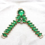 Rhinestone Sandal Buckle Slipper Chain DIY Decorative Craft Sewing Accesso