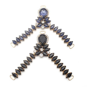 Rhinestone Sandal Buckle Slipper Chain DIY Decorative Craft Sewing Accesso