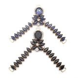 Rhinestone Sandal Buckle Slipper Chain DIY Decorative Craft Sewing Accesso