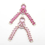 Rhinestone Sandal Buckle Slipper Chain DIY Decorative Craft Sewing Accesso