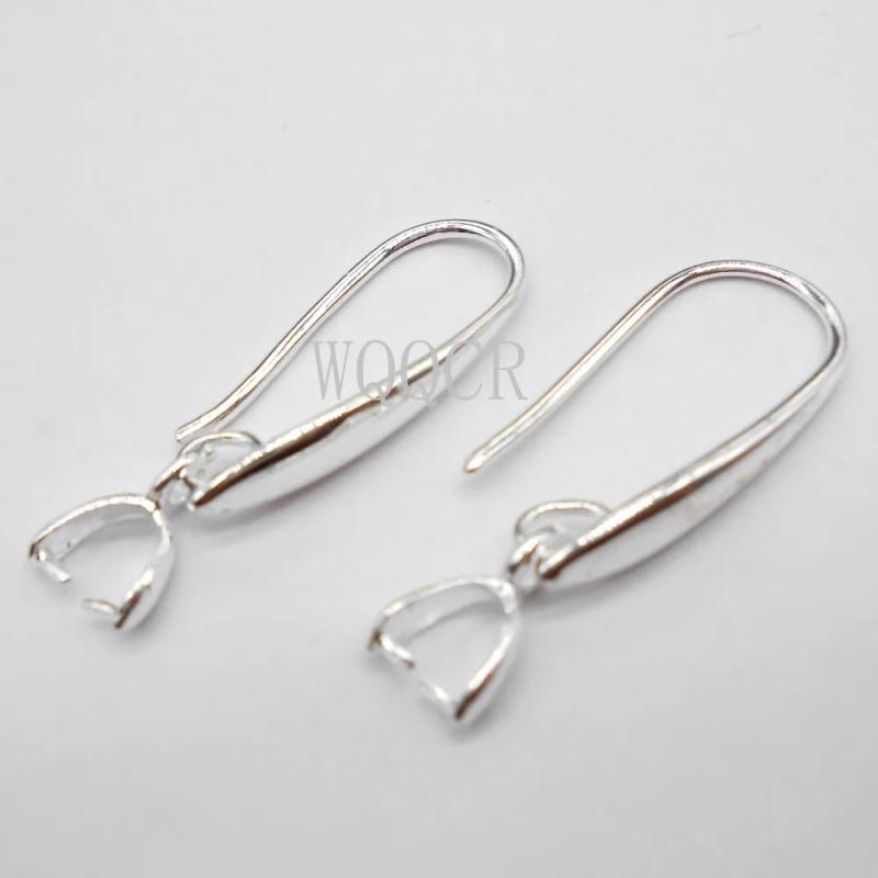 10X 18K Matte Clip Hooks Earring Making Supplies