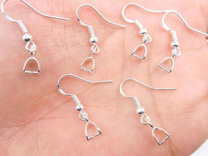 DIY Earring Findings Earrings Clasps Hooks Fittings DIY Jewelry 925 Hook Earwire