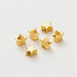 20Pcs Star Spacer Beads 6mm DIY Jewelry Making Supplies