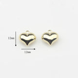 10pcs Crucifix Butterfly Heart Shape Stars Earring Necklace DIY