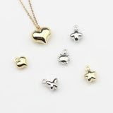 10pcs Crucifix Butterfly Heart Shape Stars Earring Necklace DIY