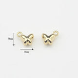 10pcs Crucifix Butterfly Heart Shape Stars Earring Necklace DIY