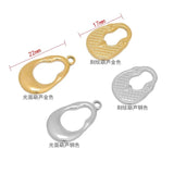 5pcs Stainless Steel Pendant Base for Diy Jewelry