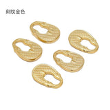 5pcs Stainless Steel Pendant Base for Diy Jewelry