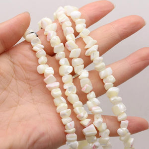 Natural Fresh Water Gravel Shell Beading DIY Jewelry Making