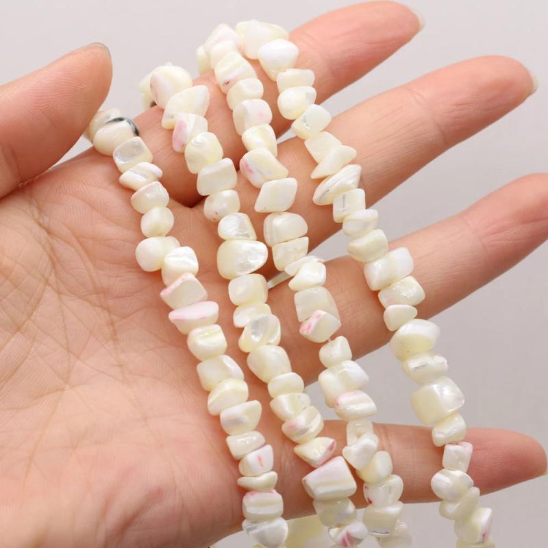 Natural Fresh Water Gravel Shell Beading DIY Jewelry Making