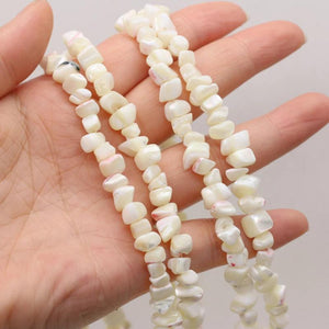 Natural Fresh Water Gravel Shell Beading DIY Jewelry Making