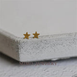 US 14k Filled Small Star Earrings for Daily Wear