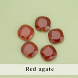Natural Stone Charms for Jewelry Making, 2 pcs/lot