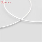 Silver Copper Closed Rings DIY Jewelry Findings Accessories