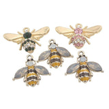 Bee Shape Flatback 20MM 5Pcs/Lot Pearl Pedestal Caps Wedding Decoration