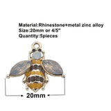 Bee Shape Flatback 20MM 5Pcs/Lot Pearl Pedestal Caps Wedding Decoration