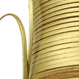 10 Yards 3mm Flat Faux Suede Leather Strip DIY Velvet Cord