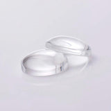 100PCS 14MM Clear Glass Cabochons DIY Jewelry Findings