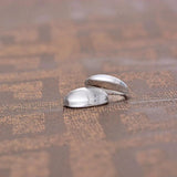 100PCS 14MM Clear Glass Cabochons DIY Jewelry Findings
