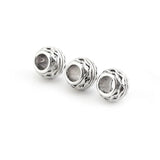 20pcs Big Hole Beads Spacer Bead for DIY Jewelry Making Charms Bracelet