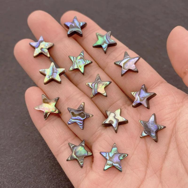 Abalone Shell Beads Spacer Loose Beads for DIY Earring Accessories
