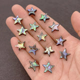 Abalone Shell Beads Spacer Loose Beads for DIY Earring Accessories