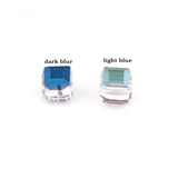 10pcs Colorful Crystal Czech Glass Cube Beads for Jewelry Making